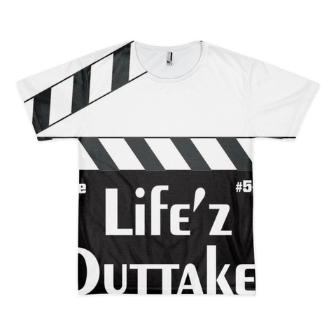 Short Sleeve Unisex "Outtakez Logo" Sublimation Tee