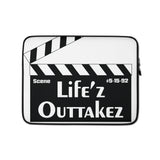 Life'z Outtakez Logo Laptop Sleeve